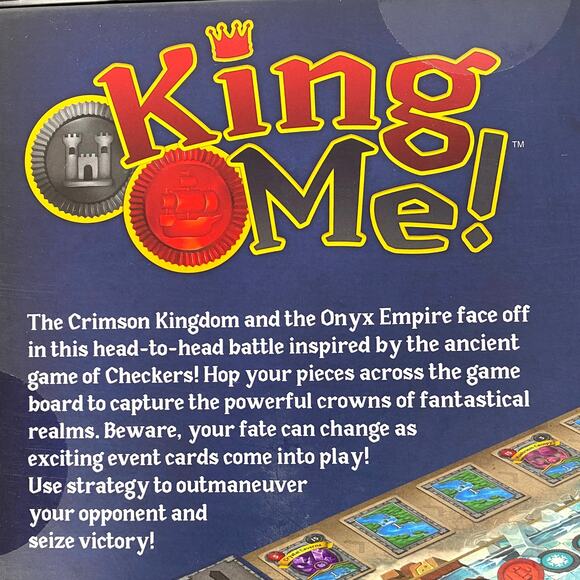 KING ME! Board Game Ravensburger Capture the Crowns Control the Realms NEW! - Picture 3 of 7